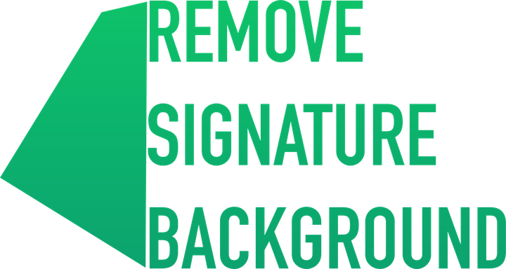 Remove Signature Background